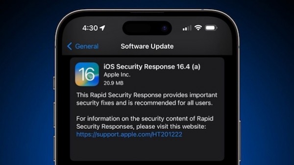 苹果为iOS 16.4/macOS 13.3 Beta 2用户发布快速安全响应更新-ios学习从入门到精通尽在姬长信