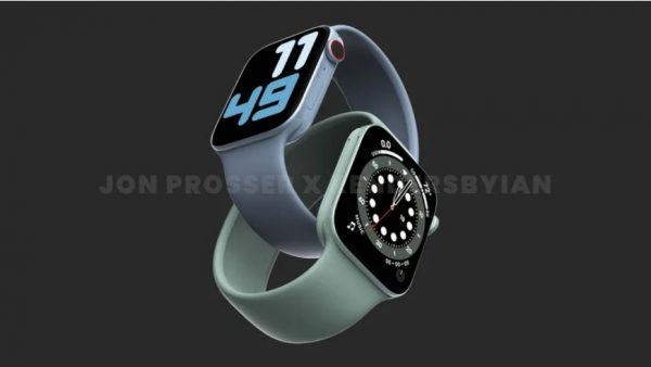 传 Apple Watch Series 7 有两种新尺寸：41mm 和 45mm-ios学习从入门到精通尽在姬长信
