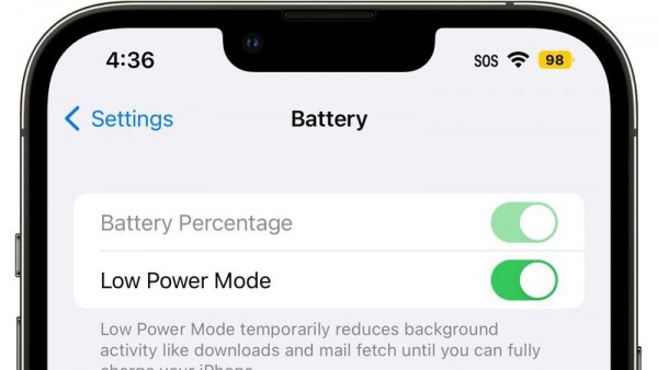 苹果 iOS 16 Beta 6 支持低电量模式下关闭状态栏电池百分比-ios学习从入门到精通尽在姬长信