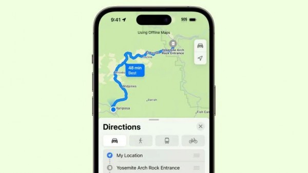 iOS 17 苹果地图可下载区域数据包，支持离线导航-ios学习从入门到精通尽在姬长信