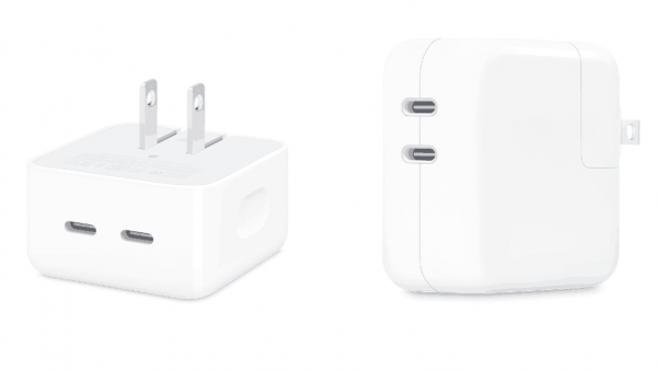 支持两部设备同时充电，苹果 35W 双 USB-C 端口电源适配器充电细节公布-ios学习从入门到精通尽在姬长信