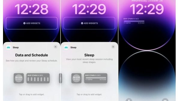 苹果 iOS 16.2 Beta 支持全新锁屏睡眠小组件-ios学习从入门到精通尽在姬长信