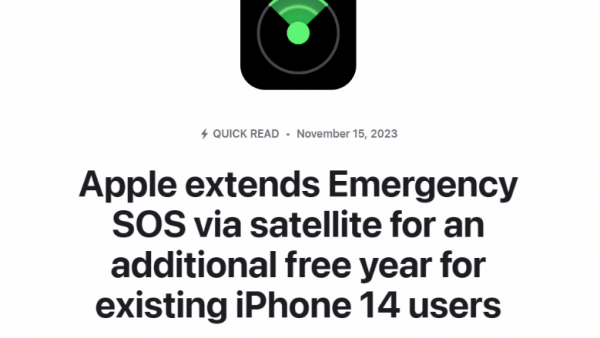 苹果 iPhone 14 系列机型卫星紧急求救服务免费延长一年-ios学习从入门到精通尽在姬长信