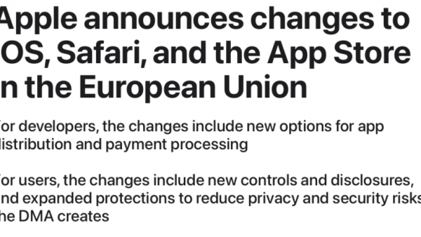 苹果官宣 iOS 17.4 正式版更新 3 月上线：欧盟地区支持应用侧载-ios学习从入门到精通尽在姬长信