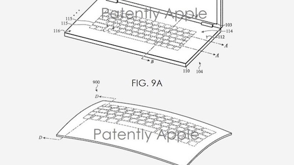 苹果新专利：使用玻璃制造MacBook，键盘可弯曲变形-ios学习从入门到精通尽在姬长信
