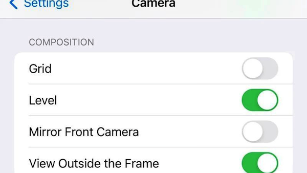 苹果 iOS 17 相机新增“水平”辅助线功能，帮用户调整角度-ios学习从入门到精通尽在姬长信