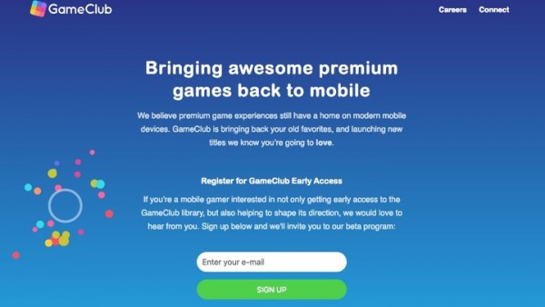 一家名为 GameClub 的公司，想要复活 iOS 平台上的老游戏